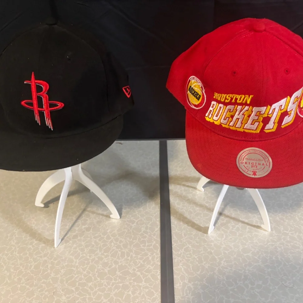 Vintage Houston Rockets Hat Duo Mitchell Ness A Must Have! - Picture 2 of 10